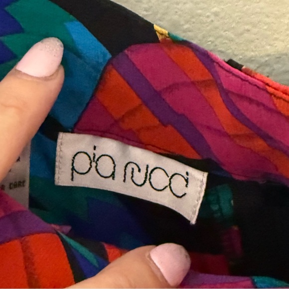 NWT Dead-stock Pia Rucci Silk Pencil Skirt Size 1X - Picture 2 of 7